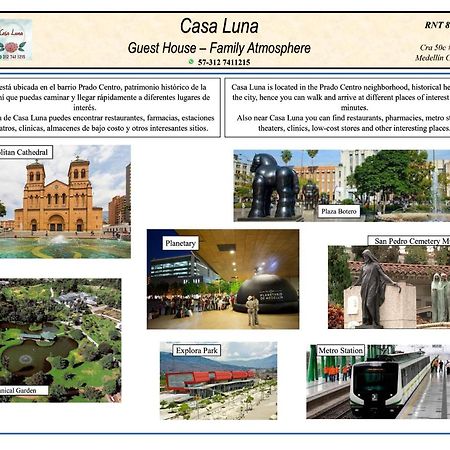 Casa Luna -Estrategica Ubicacion- Medellin Bagian luar foto